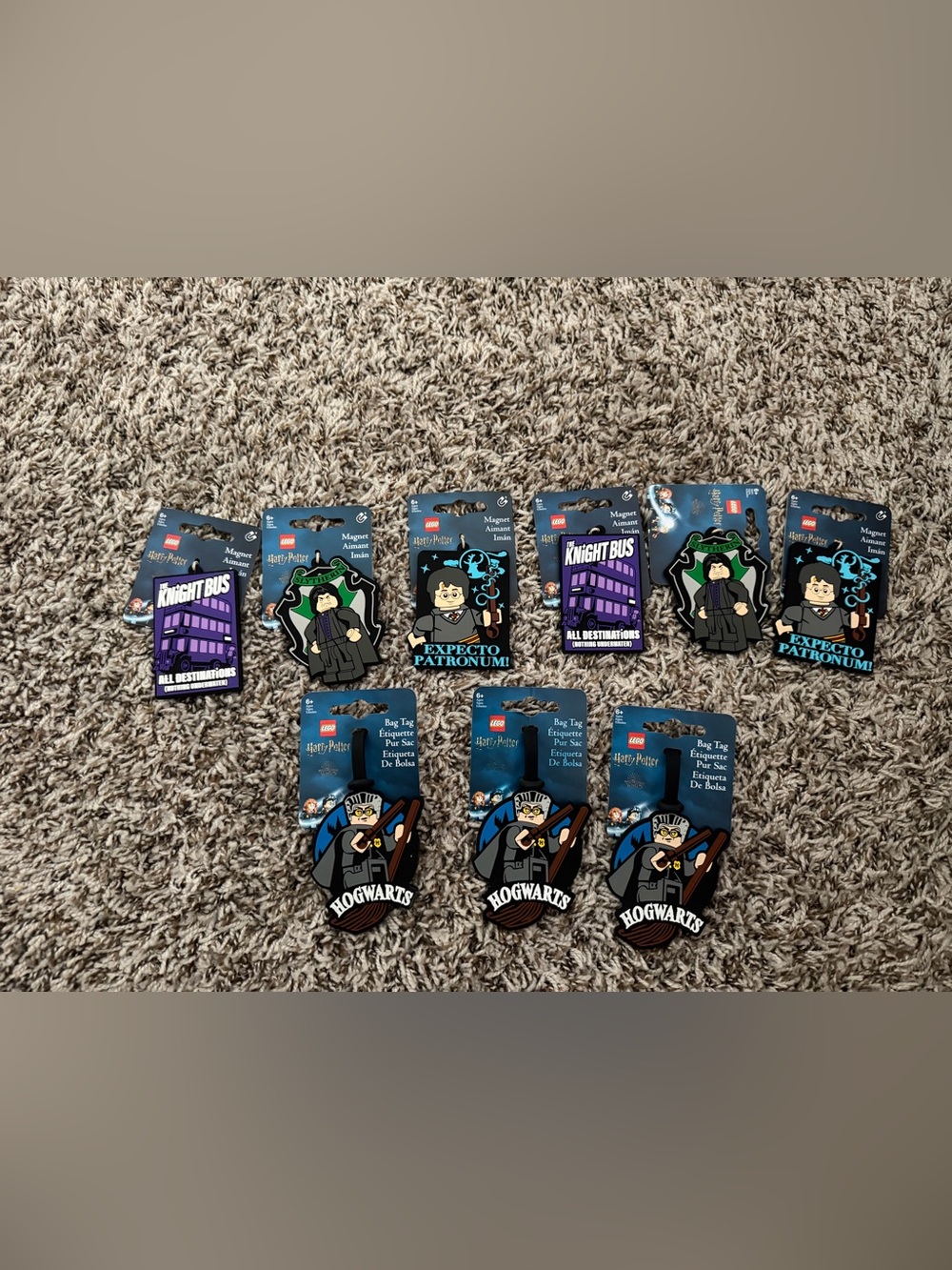New!Lego Harry Potter Magnets & Bag Tag Will Separate